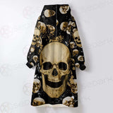Skull Gold SED-0122 Oversized Sherpa Blanket Hoodie