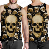 Skull Gold SED-0122 Men Tank-tops