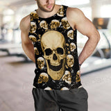 Skull Gold SED-0122 Men Tank-tops