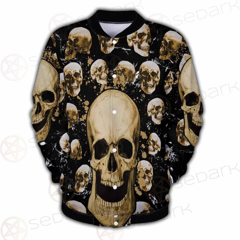 Skull Gold SED-0122 Button Jacket