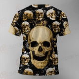 Skull Gold SED-0122 Unisex T-shirt