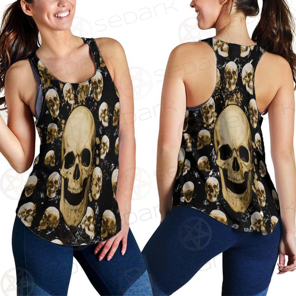 Skull Gold SED-0122 Women Tank Top