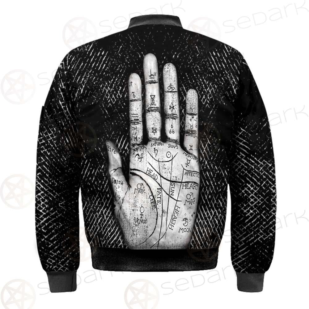 Satan Hand SED-0123 Bomber Jacket