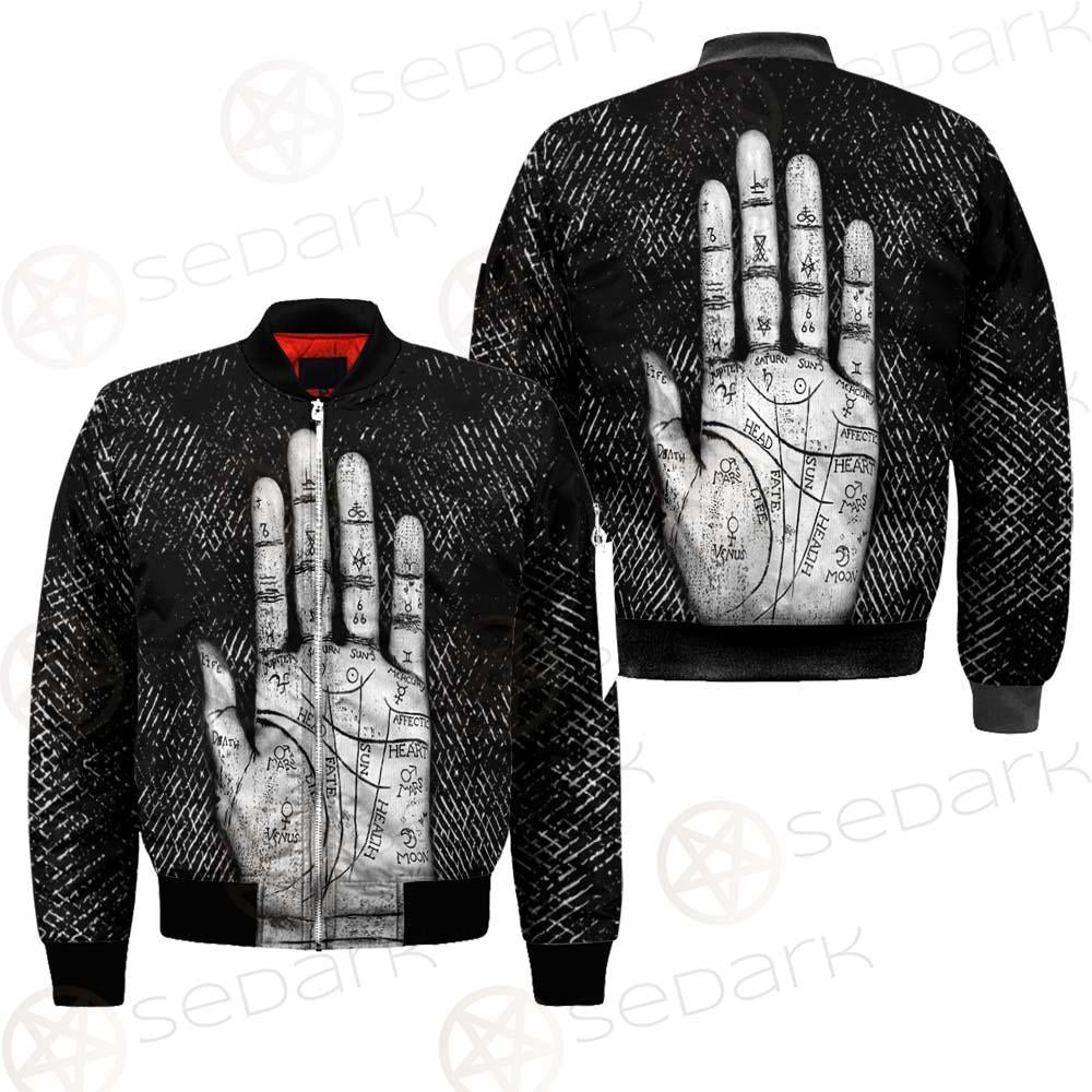 Satan Hand SED-0123 Bomber Jacket