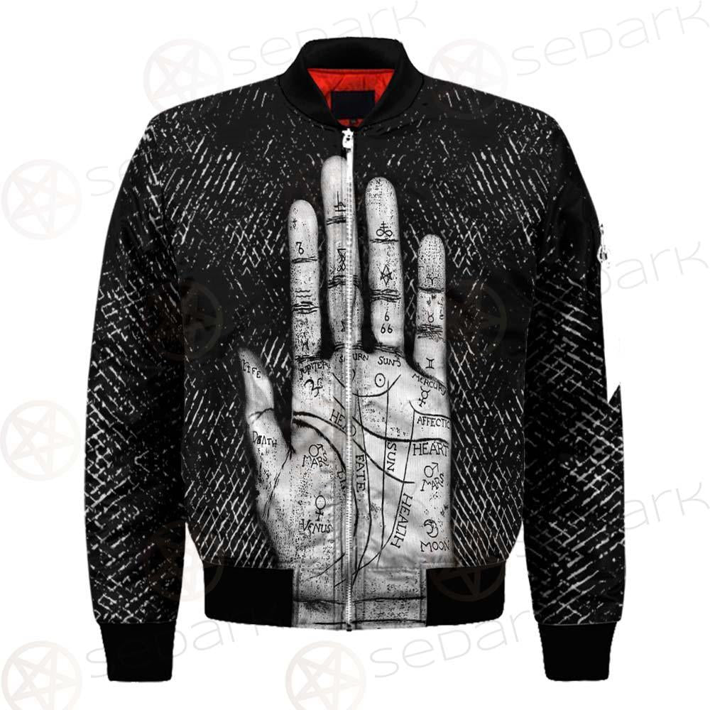 Satan Hand SED-0123 Bomber Jacket