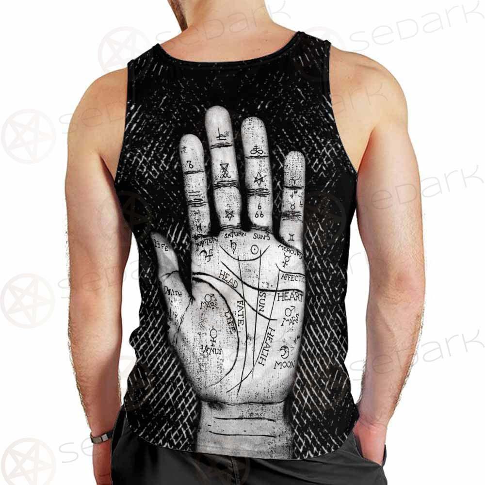 Satan Hand SED-0123 Men Tank-tops