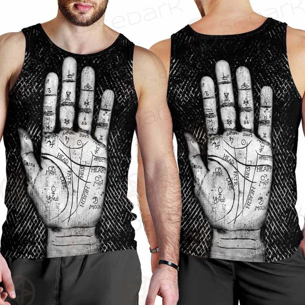 Satan Hand SED-0123 Men Tank-tops