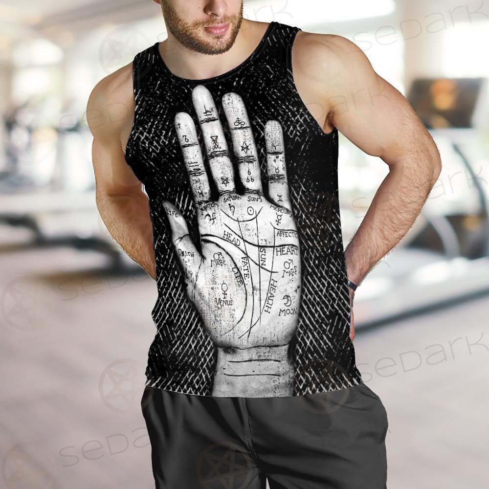 Satan Hand SED-0123 Men Tank-tops
