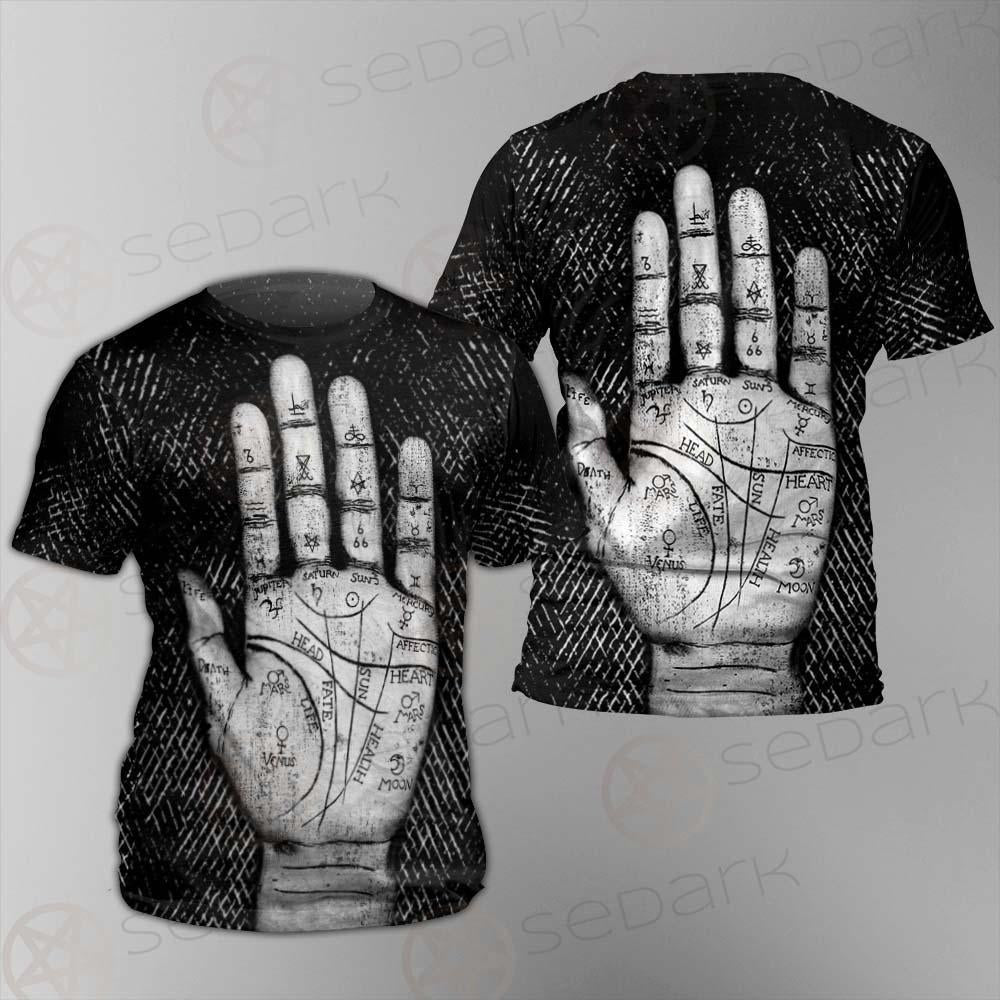 Satan Hand SED-0123 Unisex T-shirt