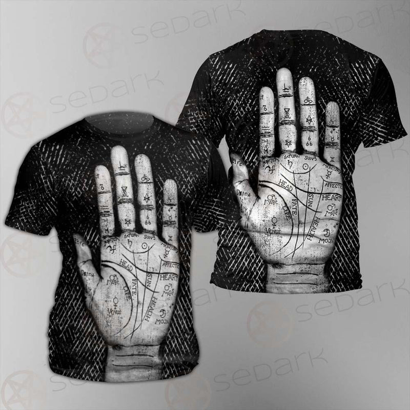 Satan Hand SED-0123 Unisex T-shirt
