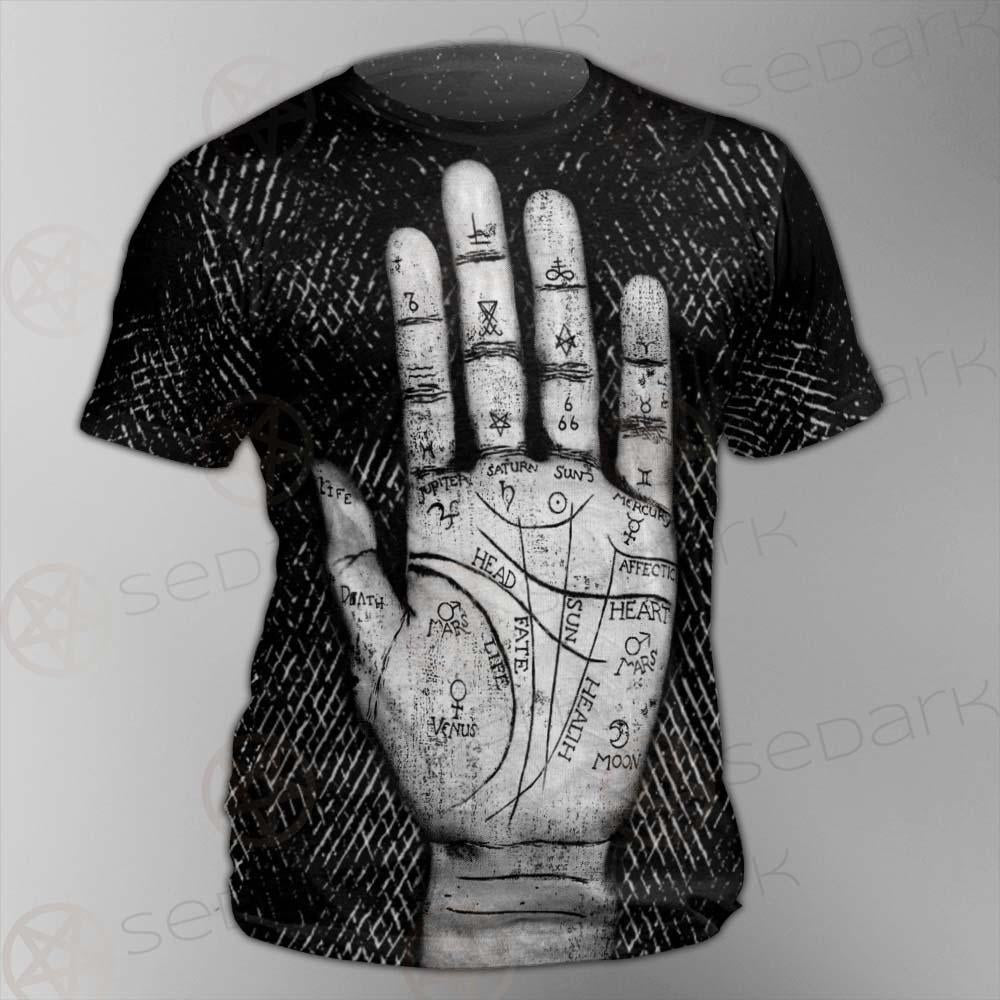 Satan Hand SED-0123 Unisex T-shirt