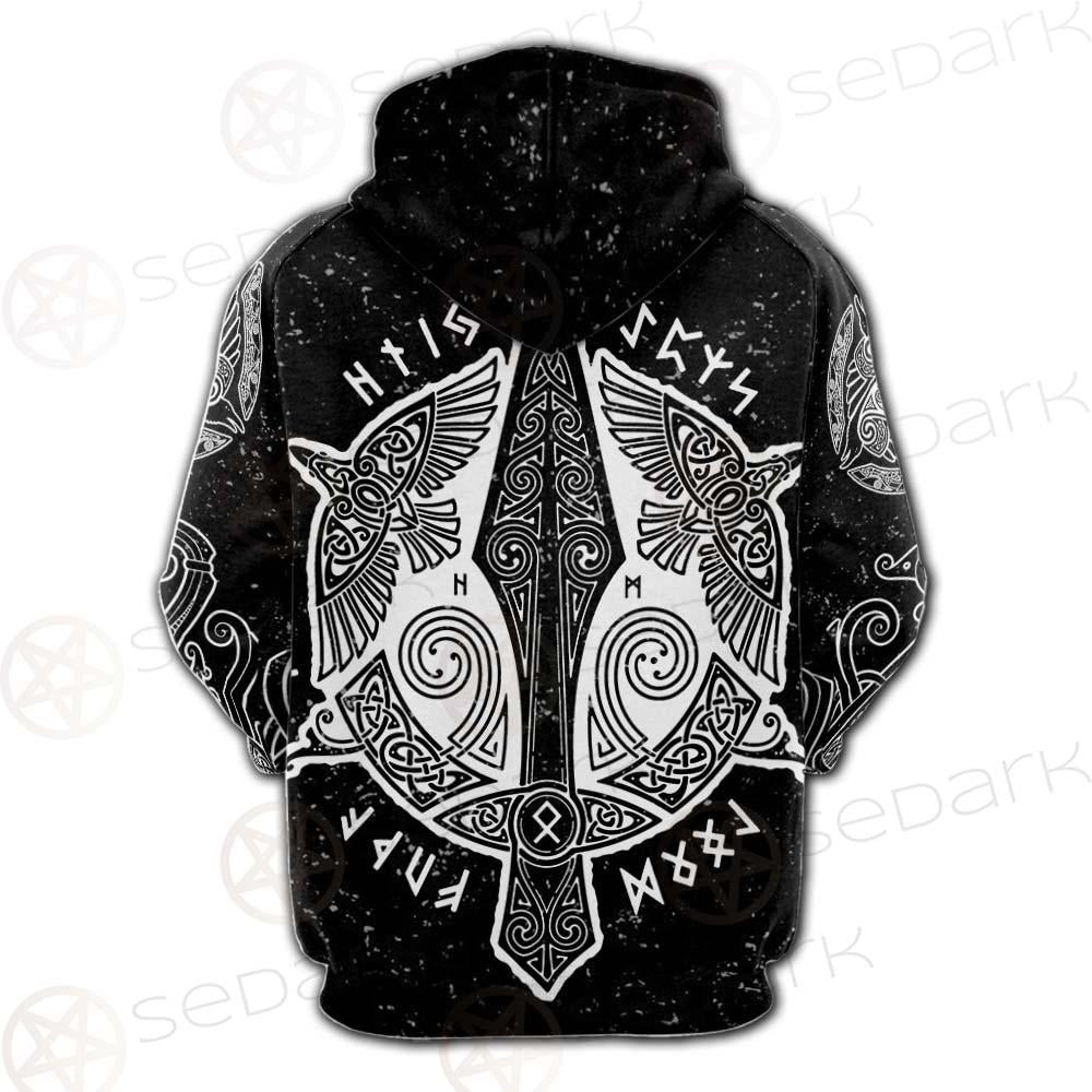 Viking Eagle SED-0125 Hoodie Raglan Zip