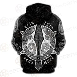 Viking Eagle SED-0125 Hoodie Raglan Zip