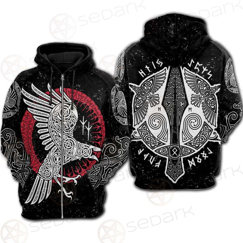 Viking Eagle SED-0125 Hoodie Raglan Zip