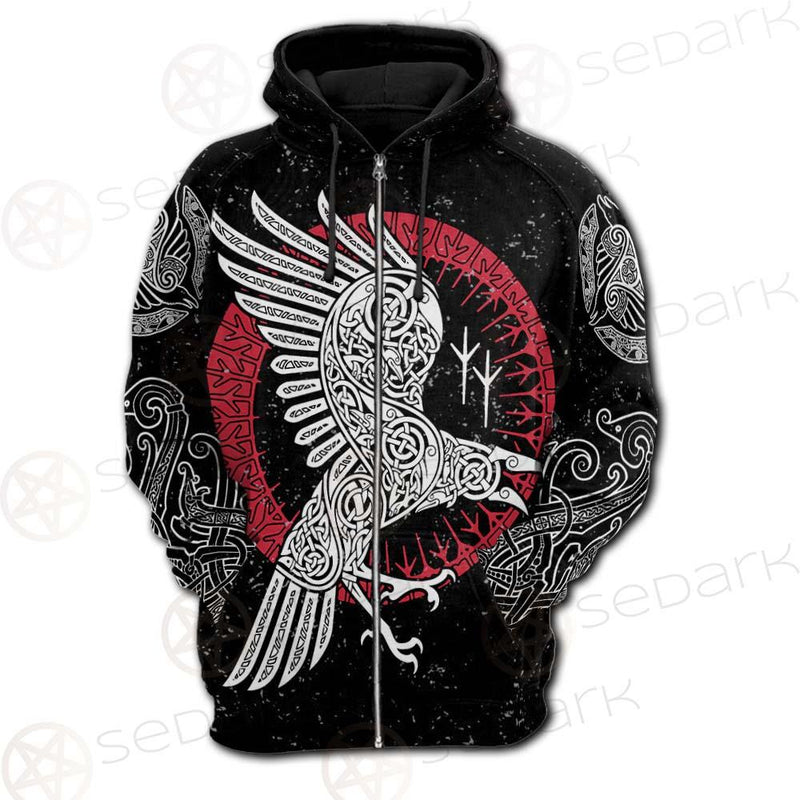 Viking Eagle SED-0125 Hoodie Raglan Zip