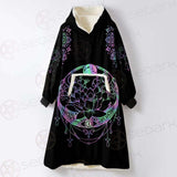 Gothic Witch SED-0127 Oversized Sherpa Blanket Hoodie
