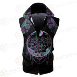 Gothic Witch SED-0127 Zip Sleeveless Hoodie