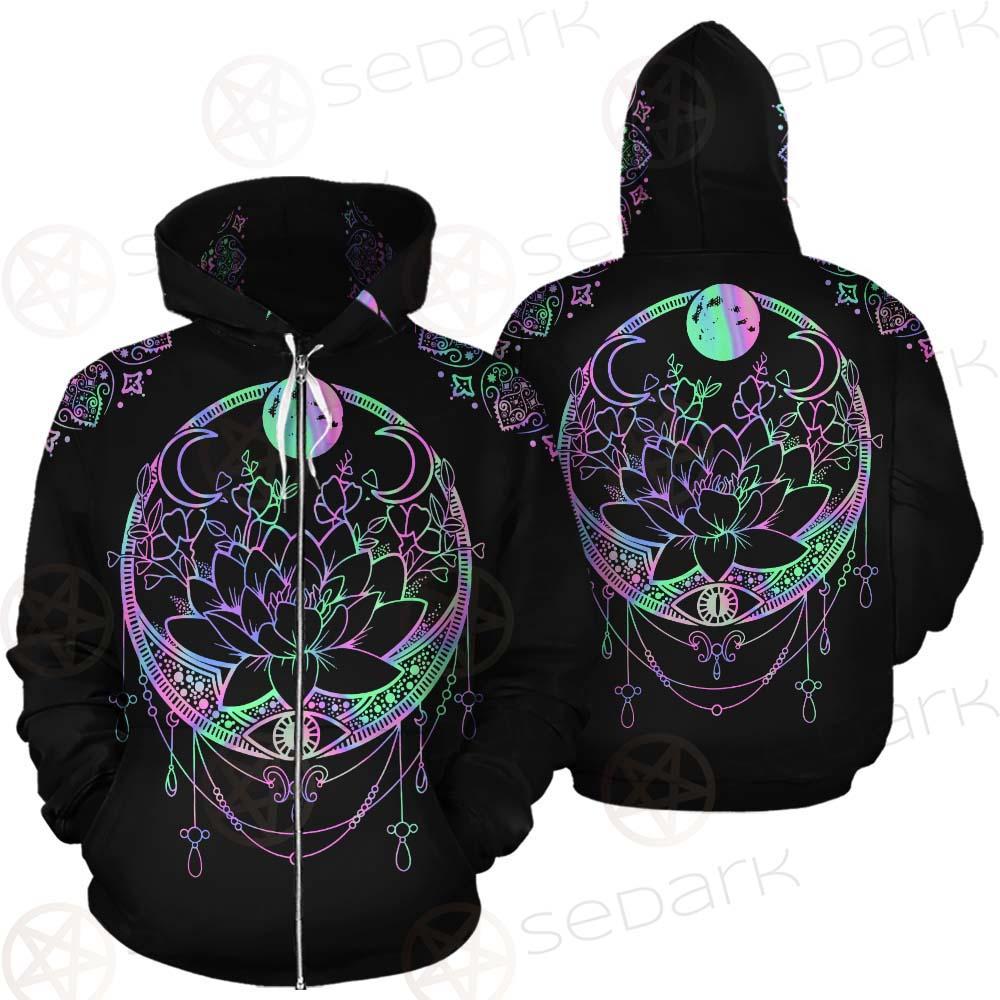 Gothic Witch SED-0127 Zip-up Hoodies
