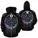 Gothic Witch SED-0127 Zip-up Hoodies