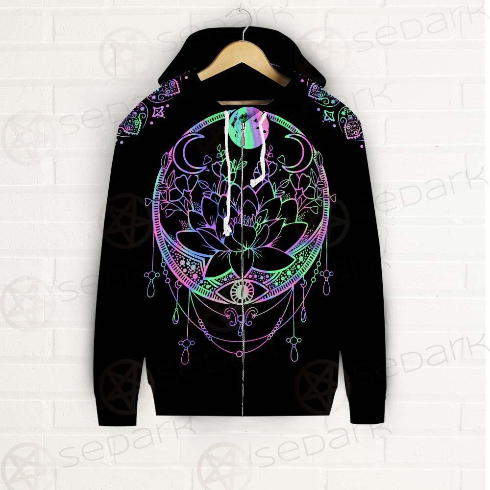 Gothic Witch SED-0127 Zip-up Hoodies