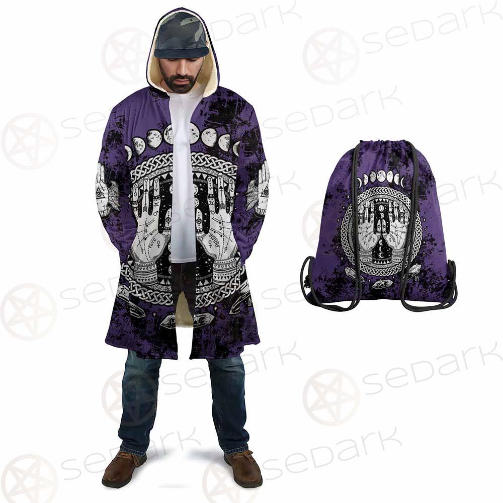 Gothic Mystic Hand SED-0128 Cloak with bag