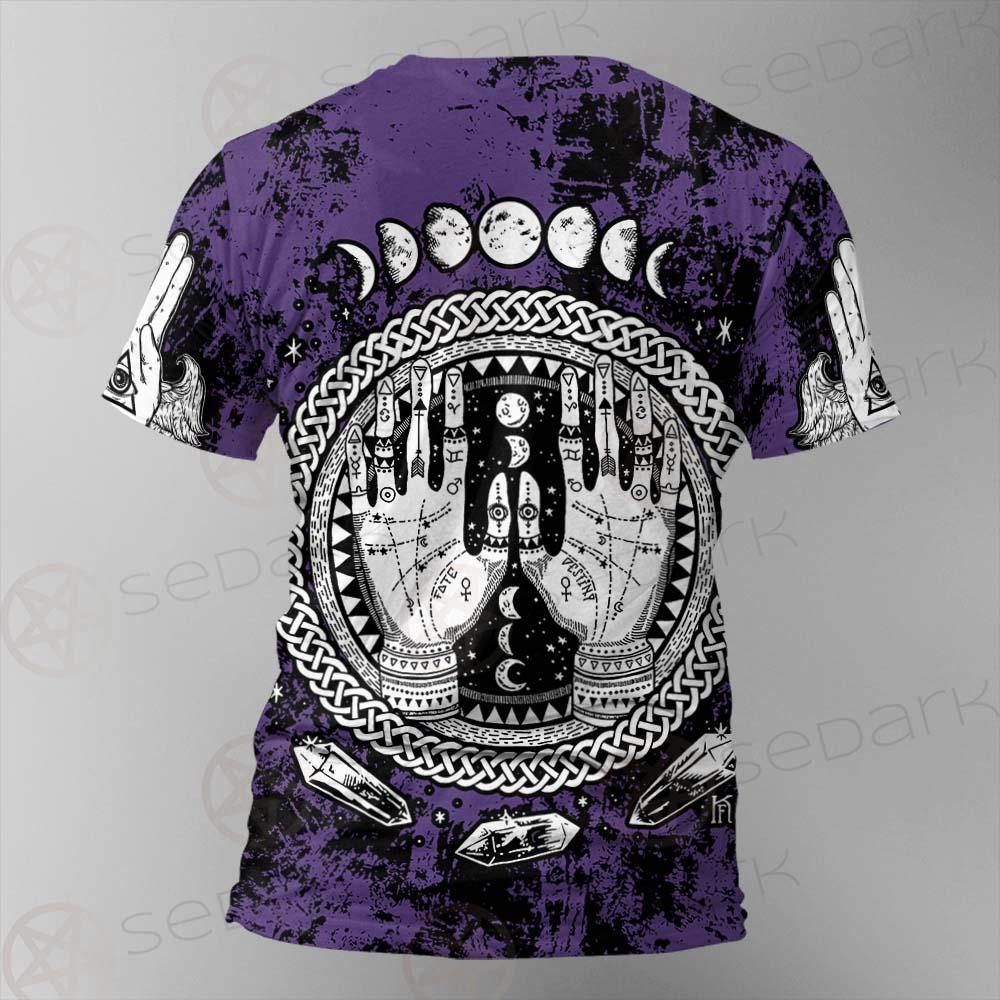 Gothic Mystic Hand SED-0128 Unisex T-shirt