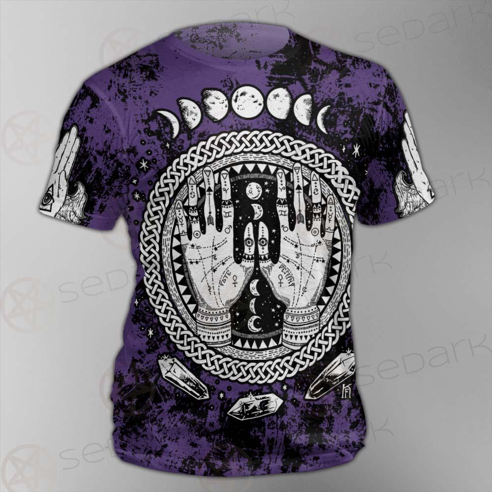 Gothic Mystic Hand SED-0128 Unisex T-shirt