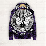 Gothic Mystic Hand SED-0128 Zip-up Hoodies