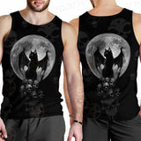 Witch Cat SED-0147 Men Tank-tops