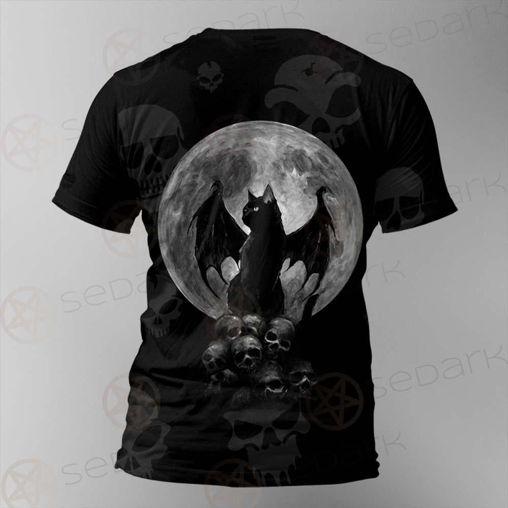 Witch Cat SED-0147 Unisex T-shirt