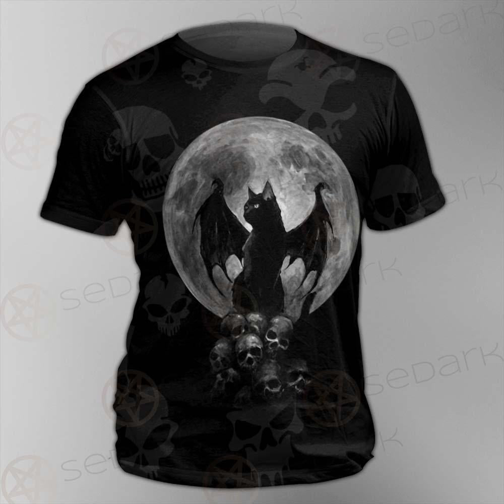 Witch Cat SED-0147 Unisex T-shirt