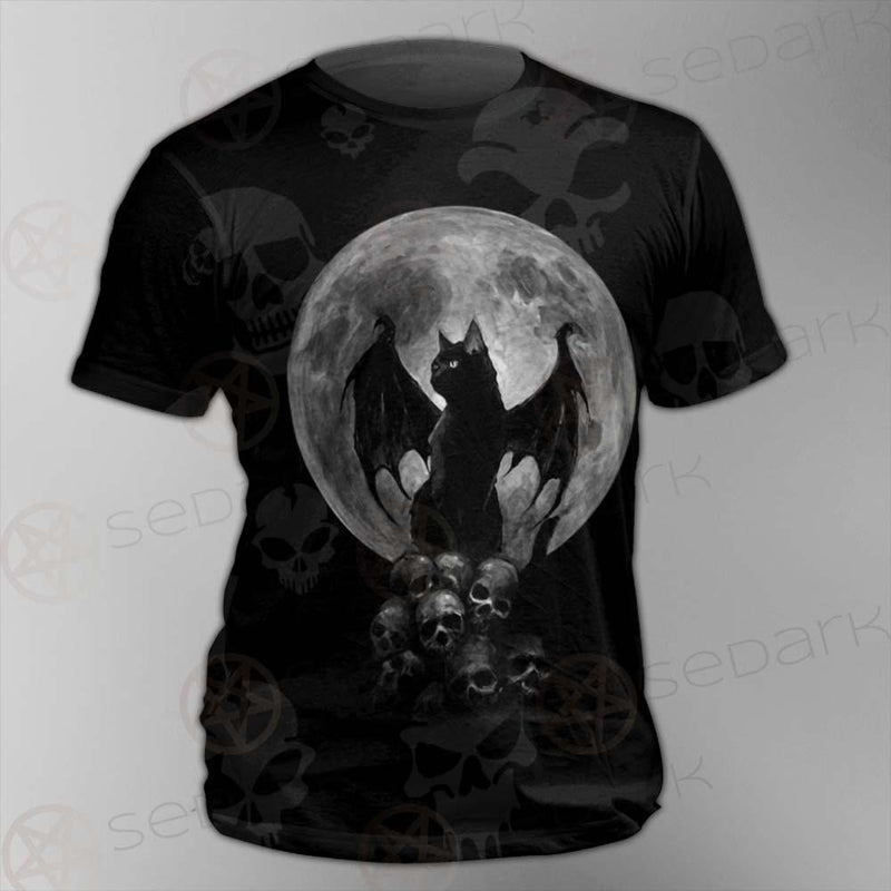Witch Cat SED-0147 Unisex T-shirt