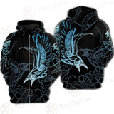 Viking Eagles SED-0148 Hoodie Raglan Zip