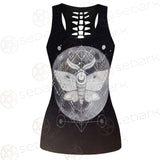 Wicca Moon Butterfly SED-0149 Hollow Out Tank Top