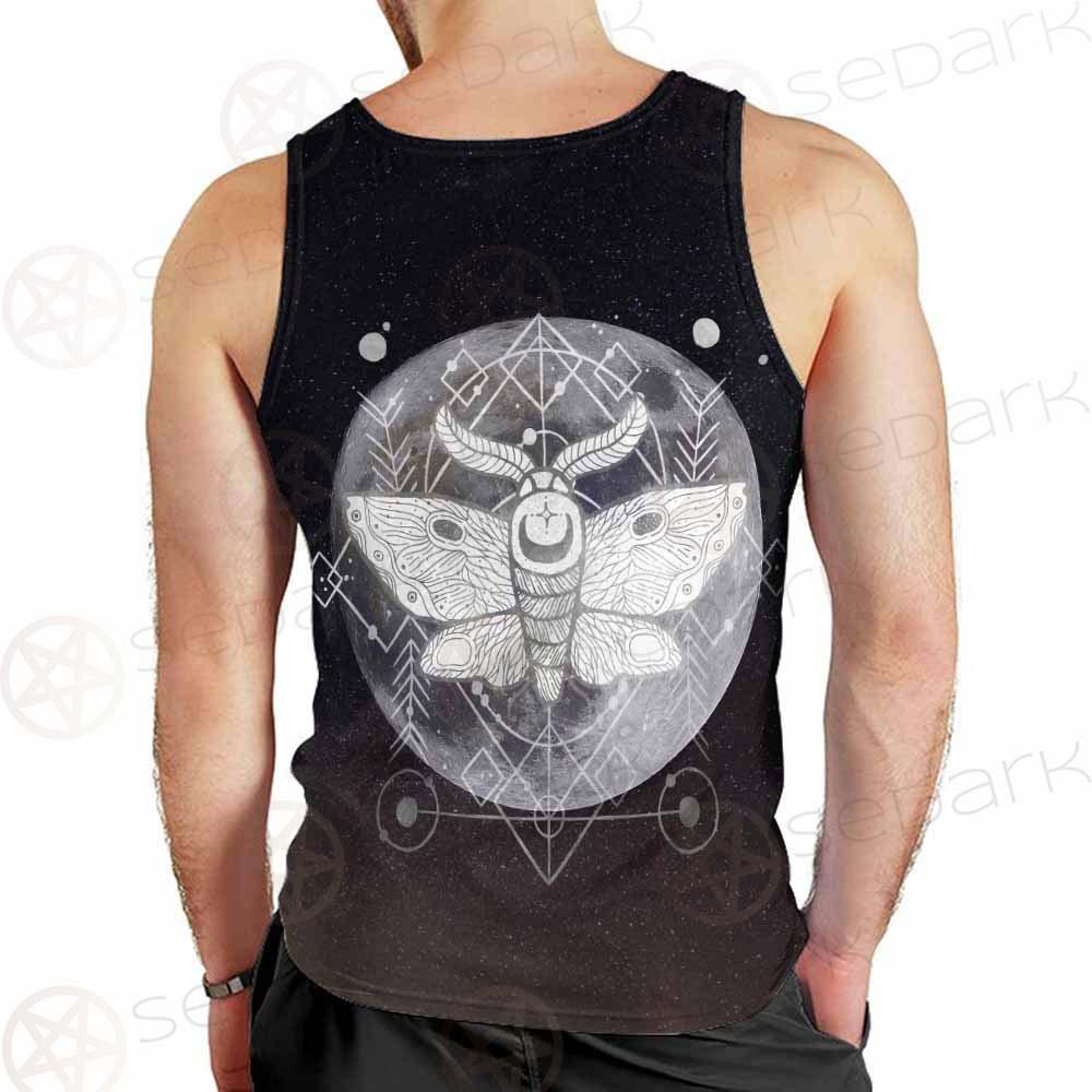 Wicca Moon Butterfly SED-0149 Men Tank-tops