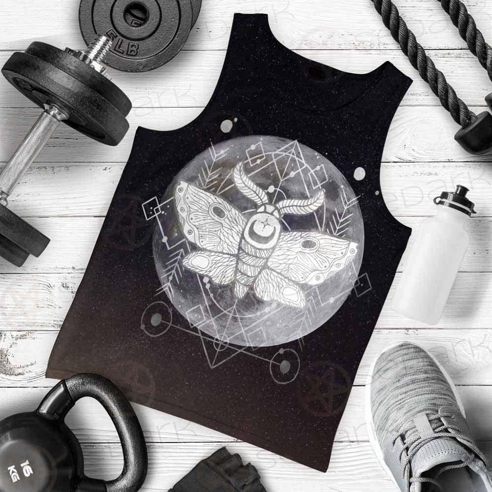 Wicca Moon Butterfly SED-0149 Men Tank-tops