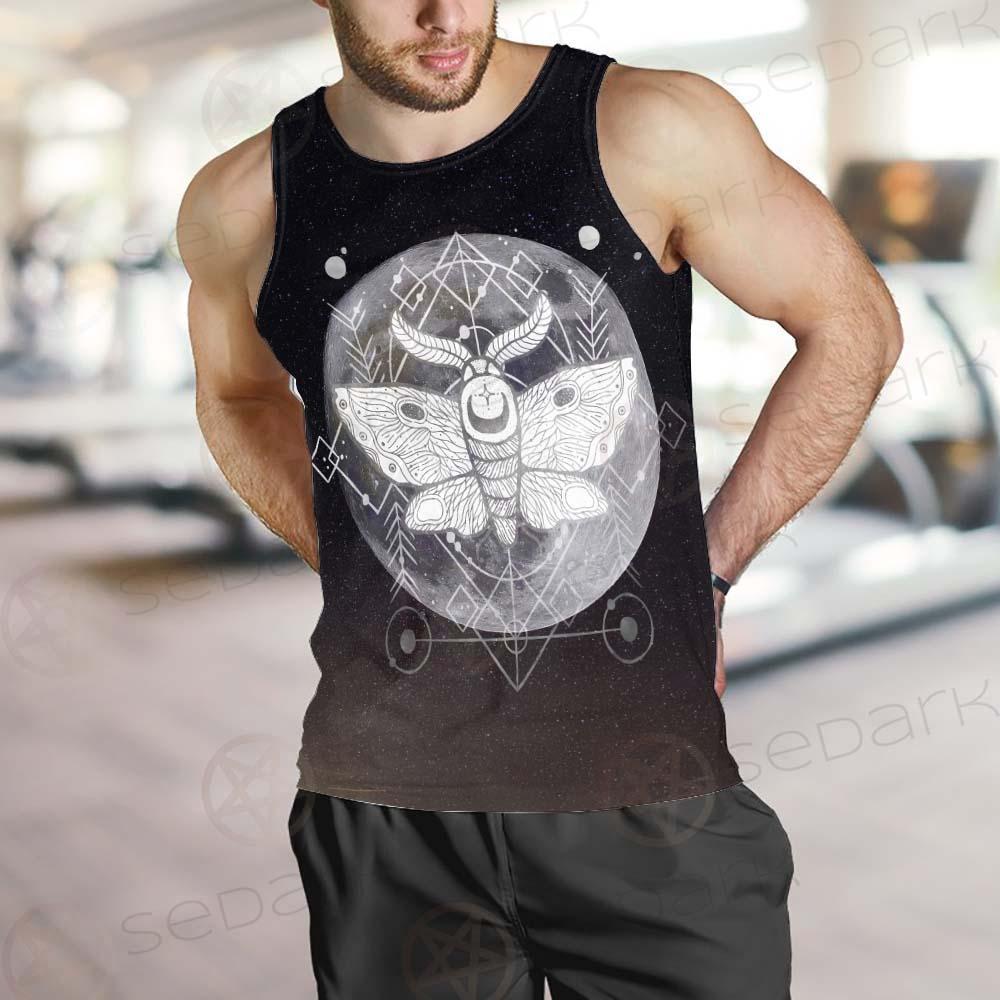 Wicca Moon Butterfly SED-0149 Men Tank-tops