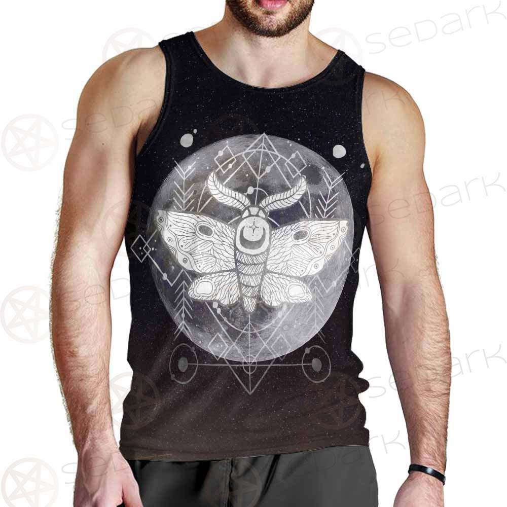 Wicca Moon Butterfly SED-0149 Men Tank-tops