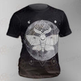 Wicca Moon Butterfly SED-0149 Unisex T-shirt