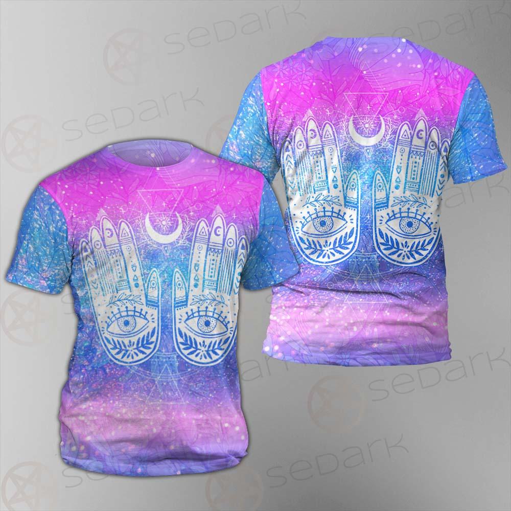 Wicca Eyes And Hands SED-0151 Unisex T-shirt