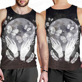 Wicca Moon And Hands SED-0152 Men Tank-tops