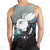 Wicca Rabbit Pattern SED-0153 Men Tank-tops