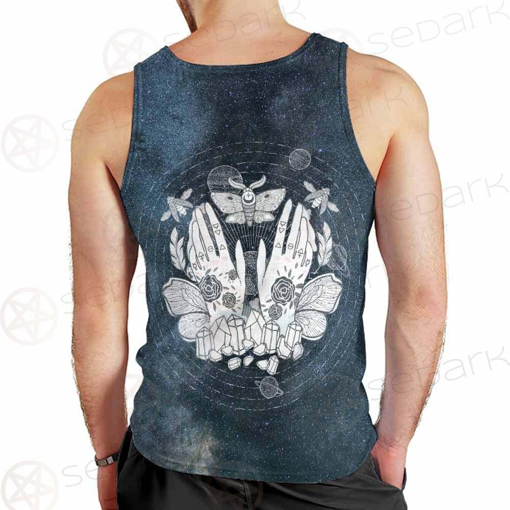 Wicca Hands SED-0155 Men Tank-tops