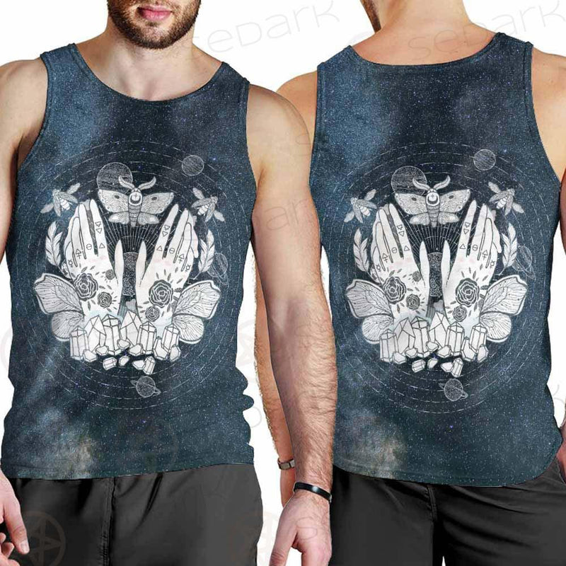 Wicca Hands SED-0155 Men Tank-tops