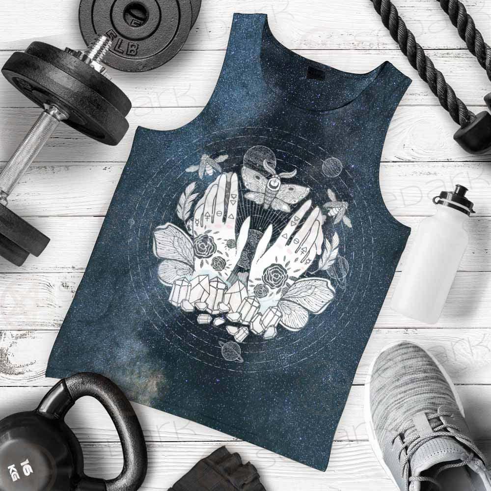 Wicca Hands SED-0155 Men Tank-tops