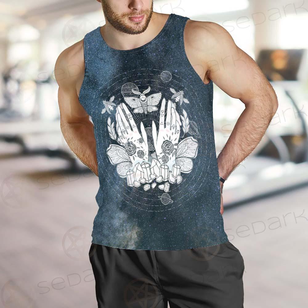 Wicca Hands SED-0155 Men Tank-tops