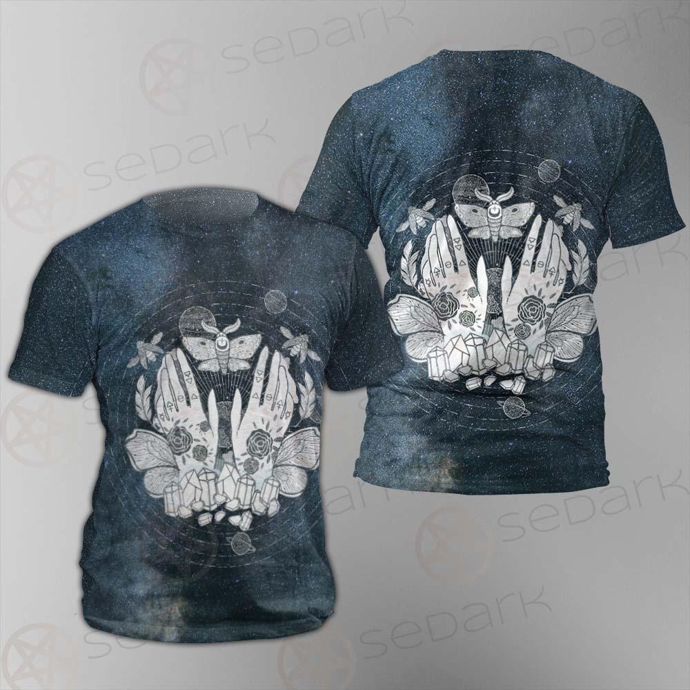 Wicca Hands SED-0155 Unisex T-shirt