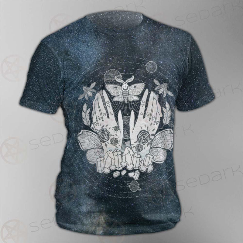 Wicca Hands SED-0155 Unisex T-shirt