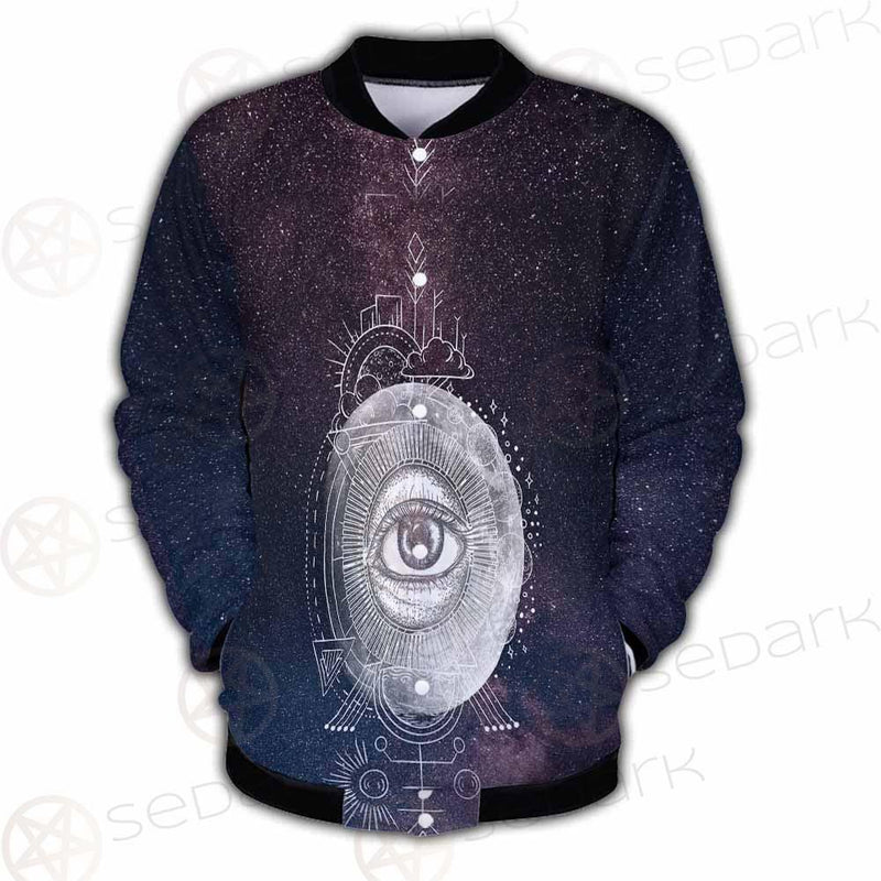 Wicca Pattern In Hands SED-0156 Button Jacket