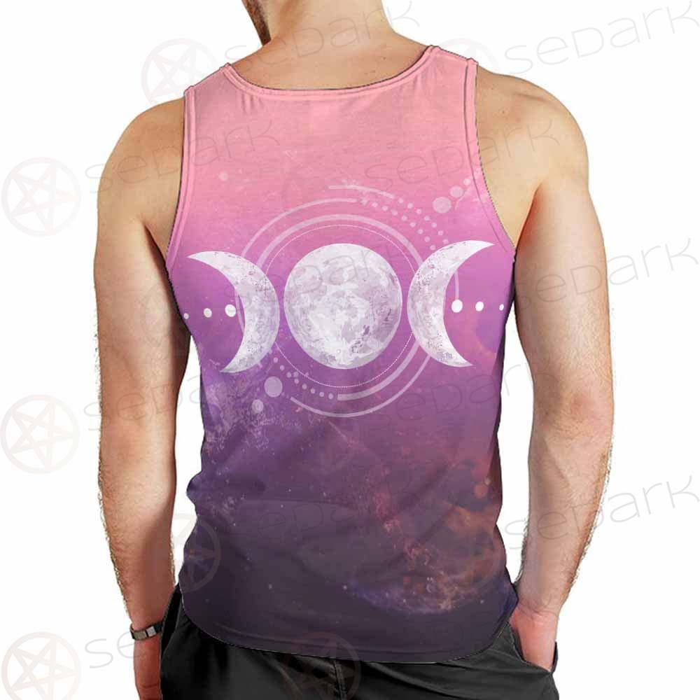 Triple Moon Wicca SED-0161 Men Tank-tops